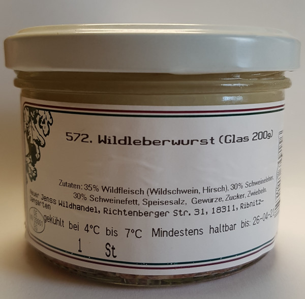 Wildleberwurst